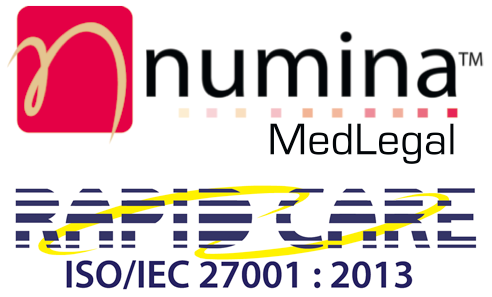 Numina MedLegal - Rapid Care iso logo